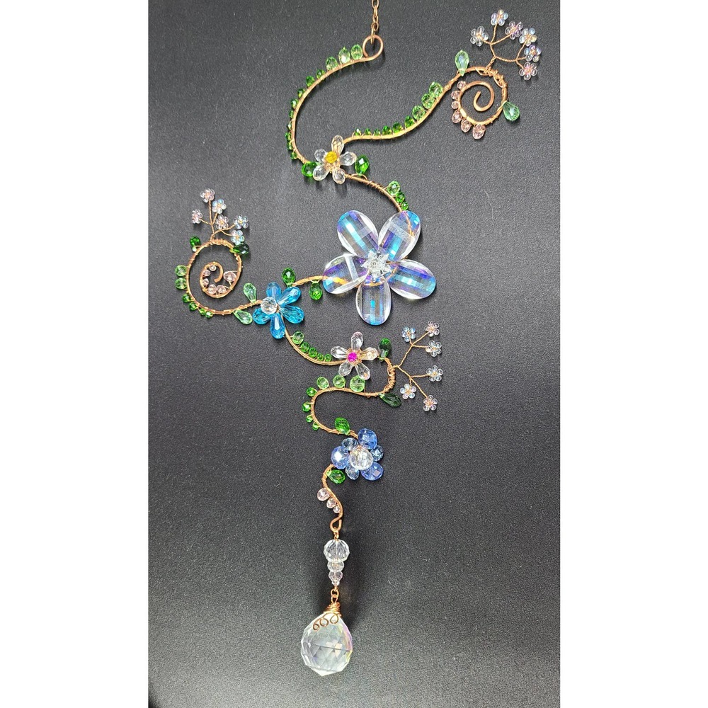 Swirling Flower Suncatcher